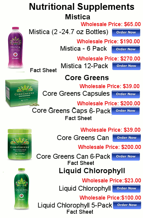 Order Nutritional Supplements